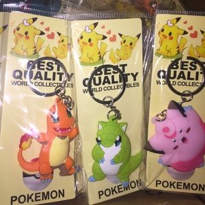 Pokémon keychains